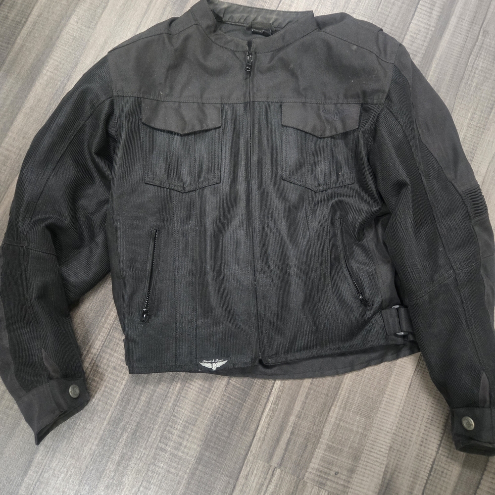 Street And Steel Motorcycle Protective Jacket Size M